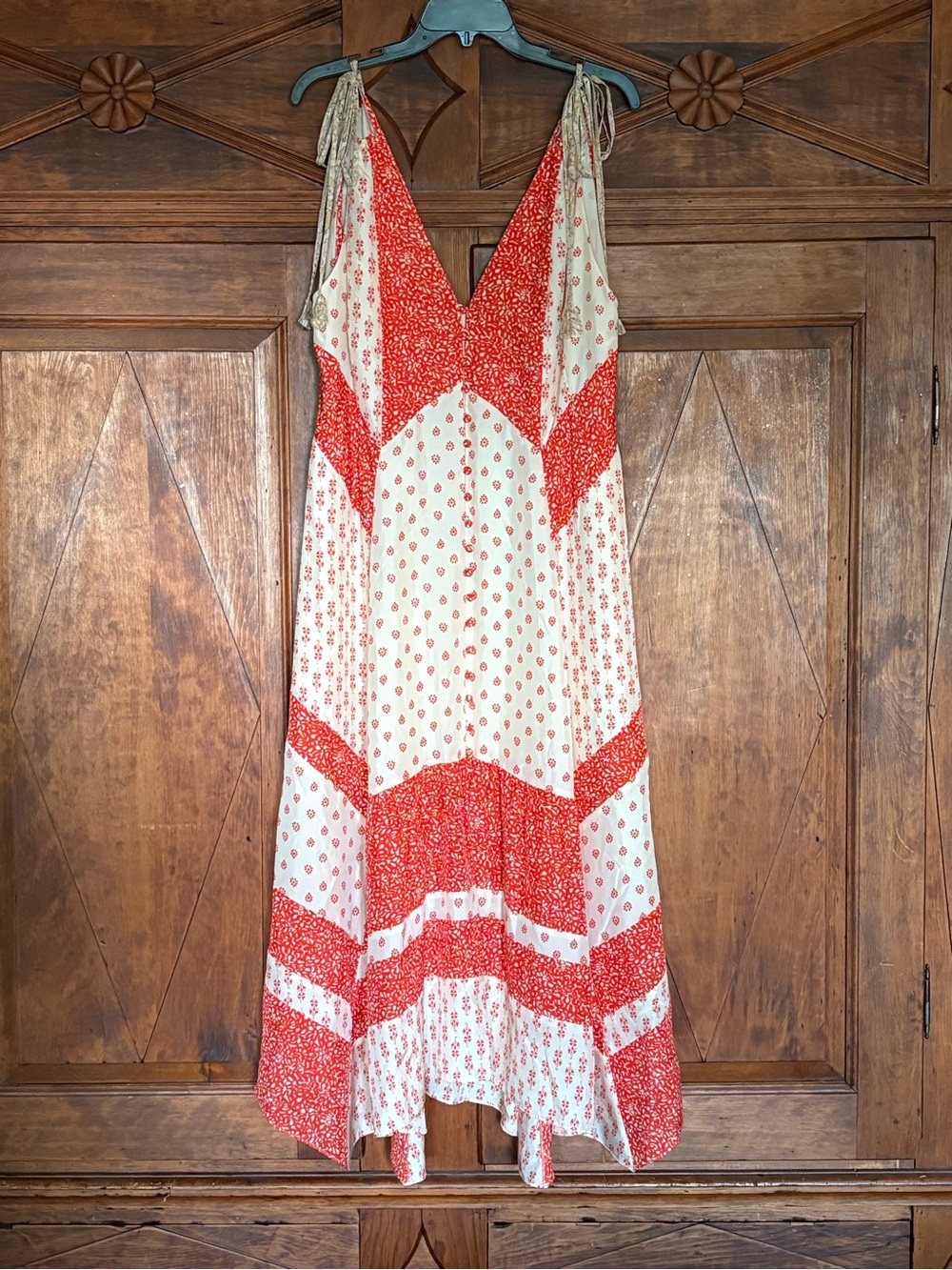 Rebecca Taylor Silk High/Low Hem Sundress